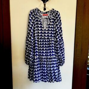 Oliphant Balloon Sleeve Dress Size L